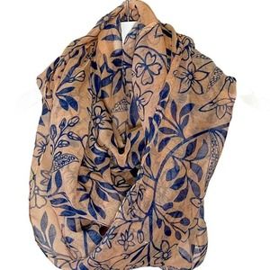 Infinity Scarf Floral Print